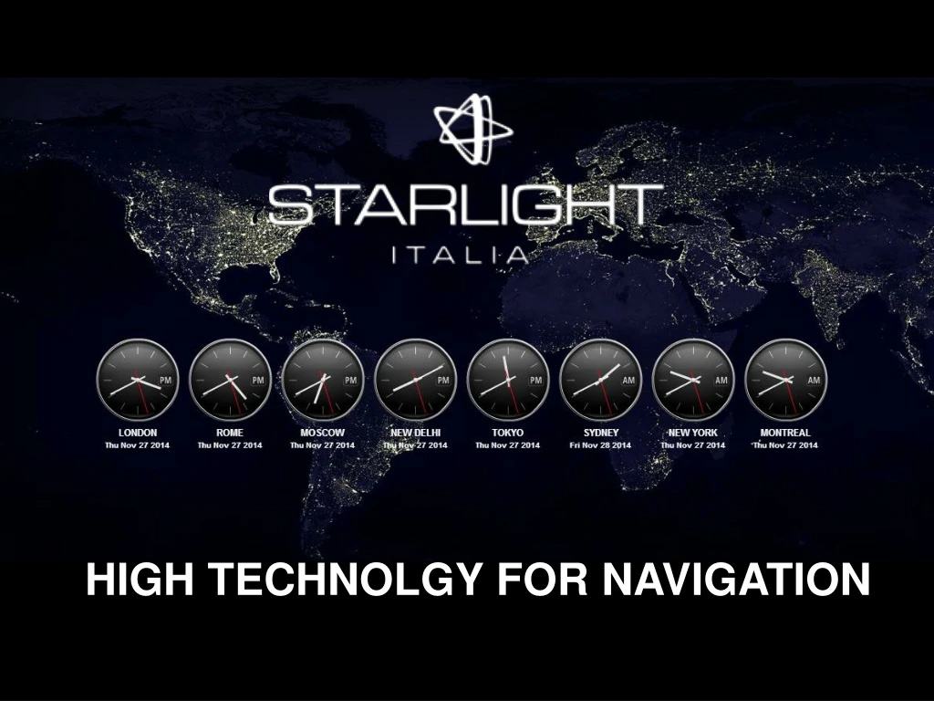 high technolgy for navigation