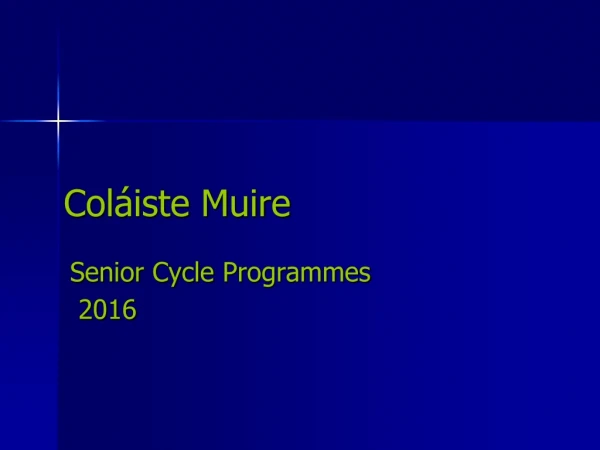 Coláiste Muire