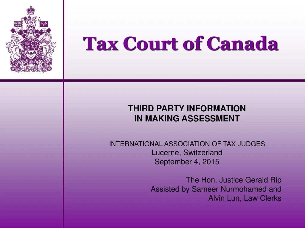 tax court of canada