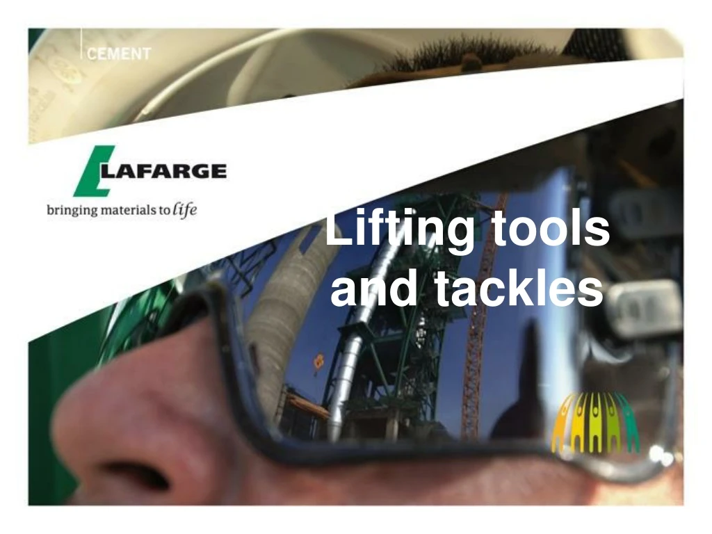 lifting tools and tackles