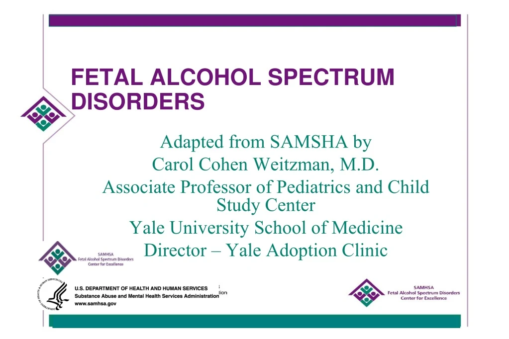 fetal alcohol spectrum disorders