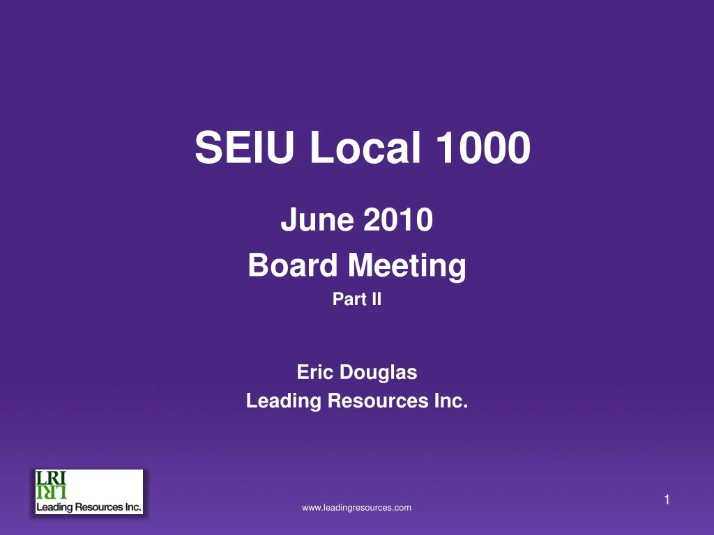 seiu local 1000