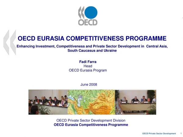 OECD Private Sector Development Division OECD Eurasia Competitiveness Programme