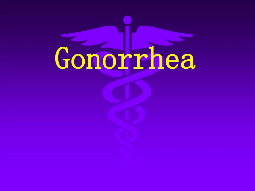 gonorrhea