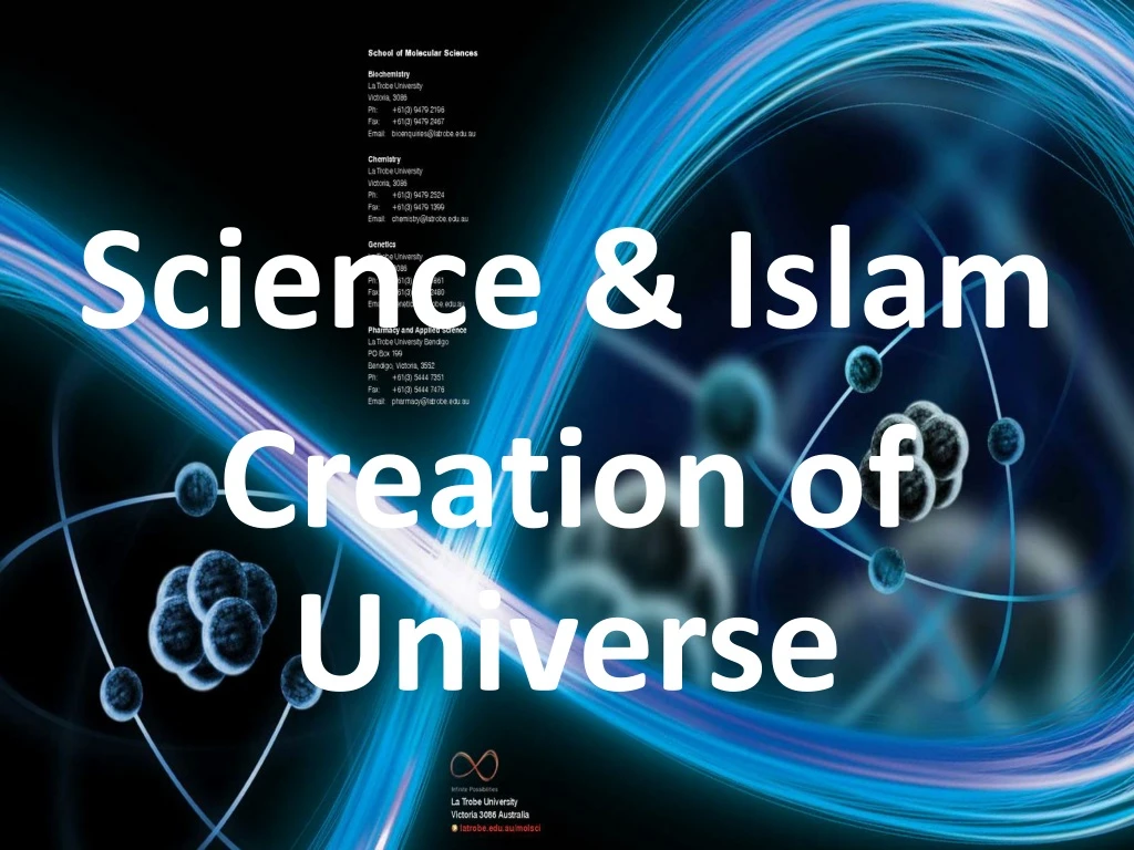 science islam creation of universe