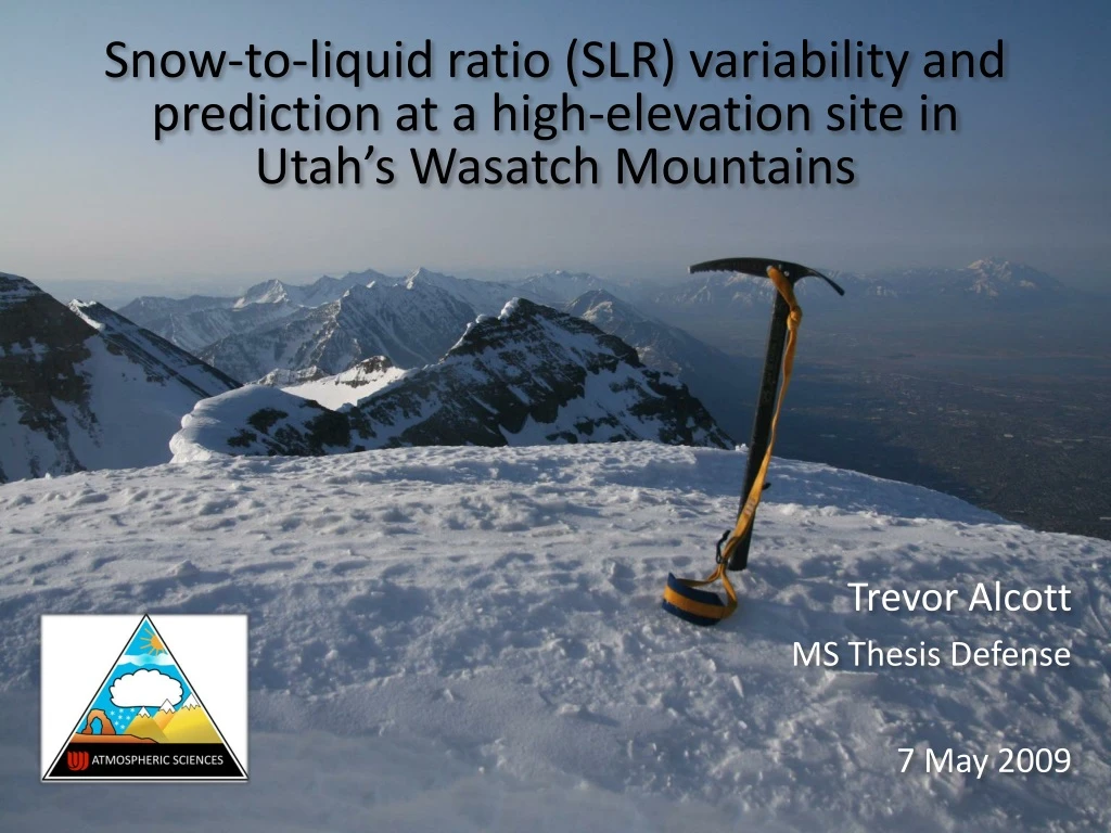 snow to liquid ratio slr variability
