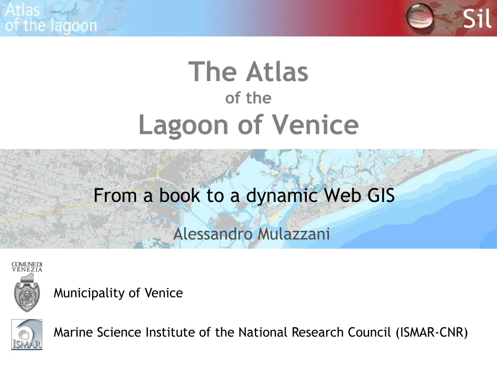 the atlas of the lagoon of venice