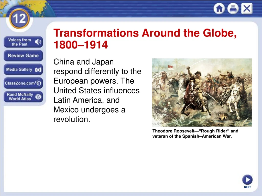 transformations around the globe 1800 1914
