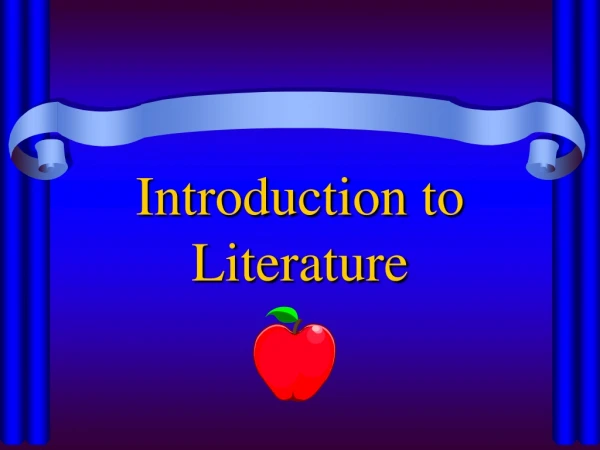 Introduction to Literature