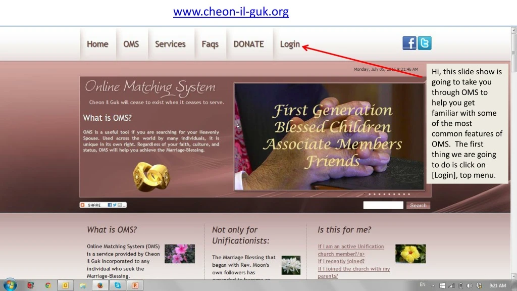 www cheon il guk org