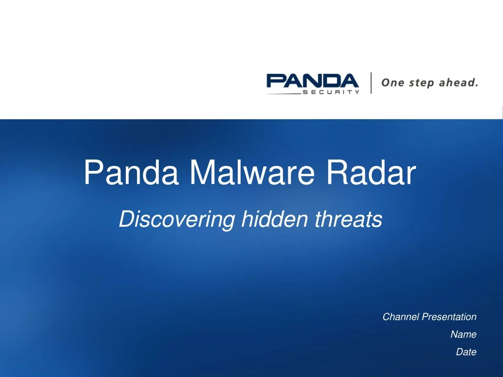 panda malware radar discovering hidden threats