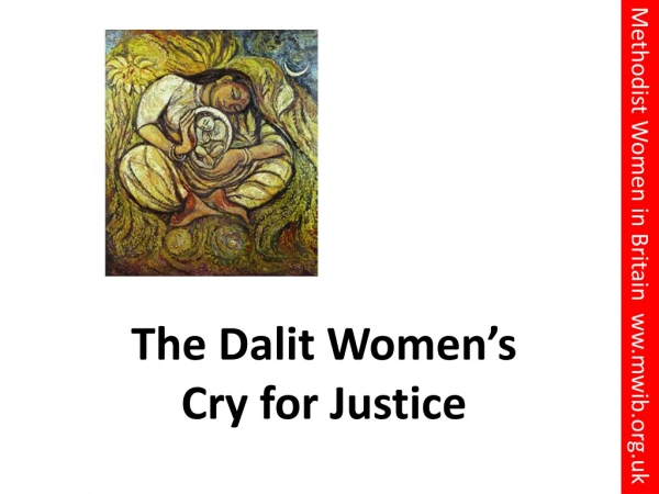 The Dalit Women’s  Cry for Justice
