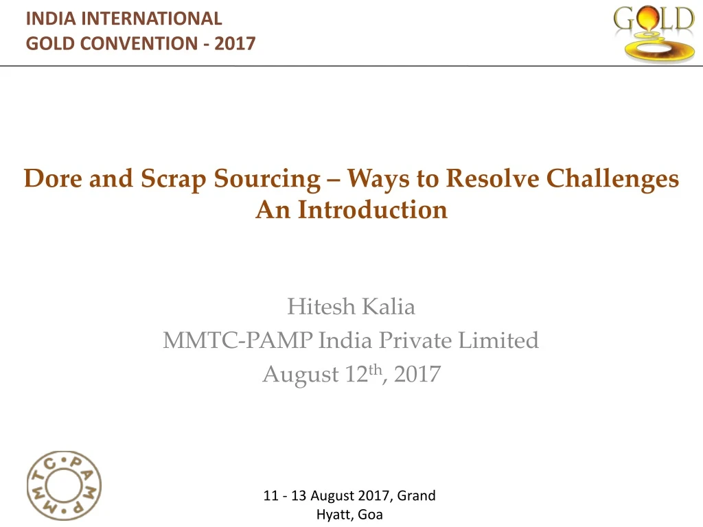 dore and scrap sourcing ways to resolve challenges an introduction