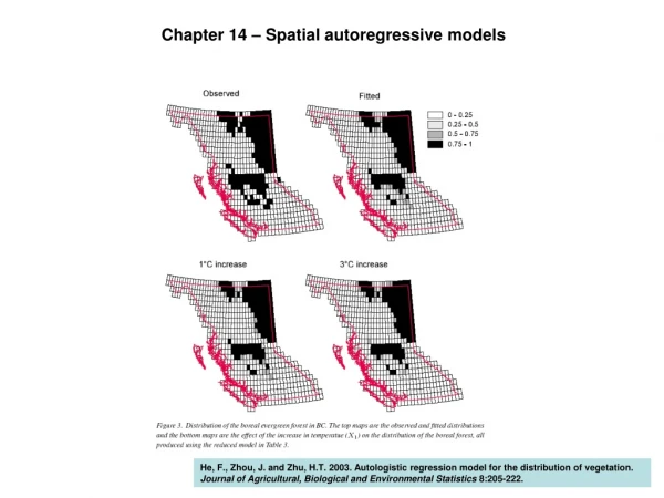 Chapter 14 – Spatial autoregressive models