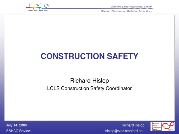 CONSTRUCTION SAFETY