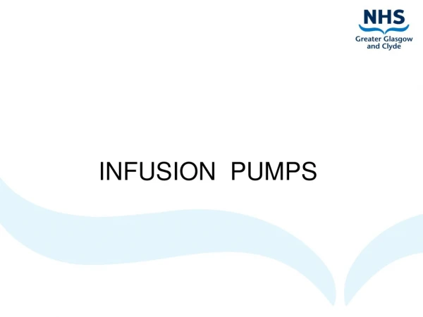 INFUSION  PUMPS