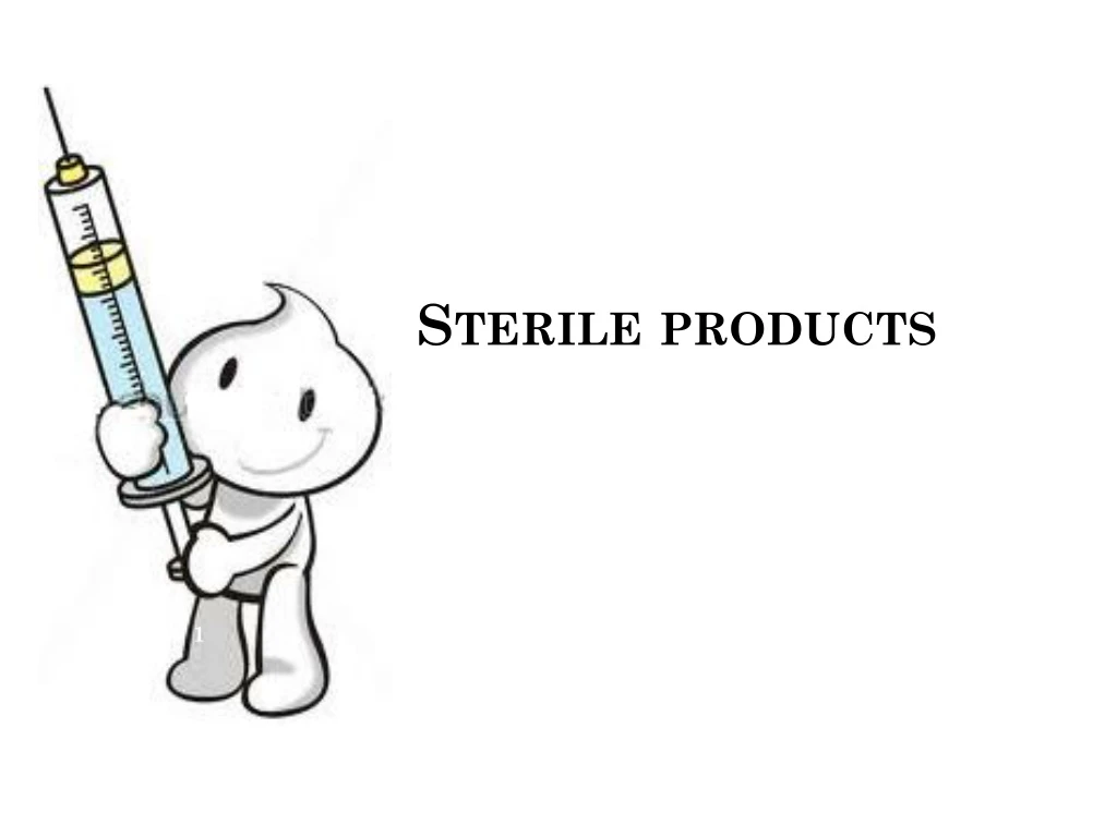 sterile products