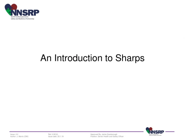 An Introduction to Sharps