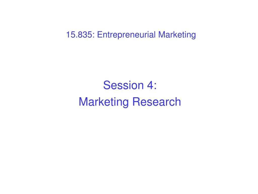 15 835 entrepreneurial marketing
