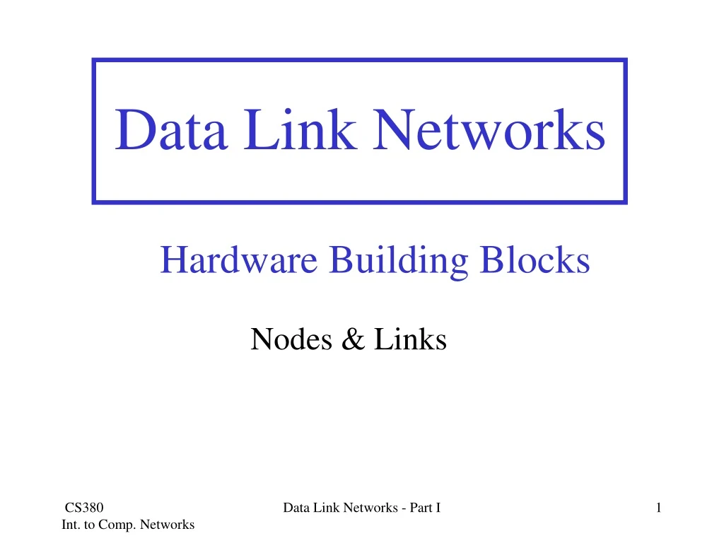 data link networks