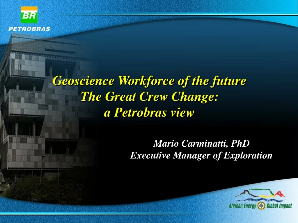 geoscience workforce of the future the great crew