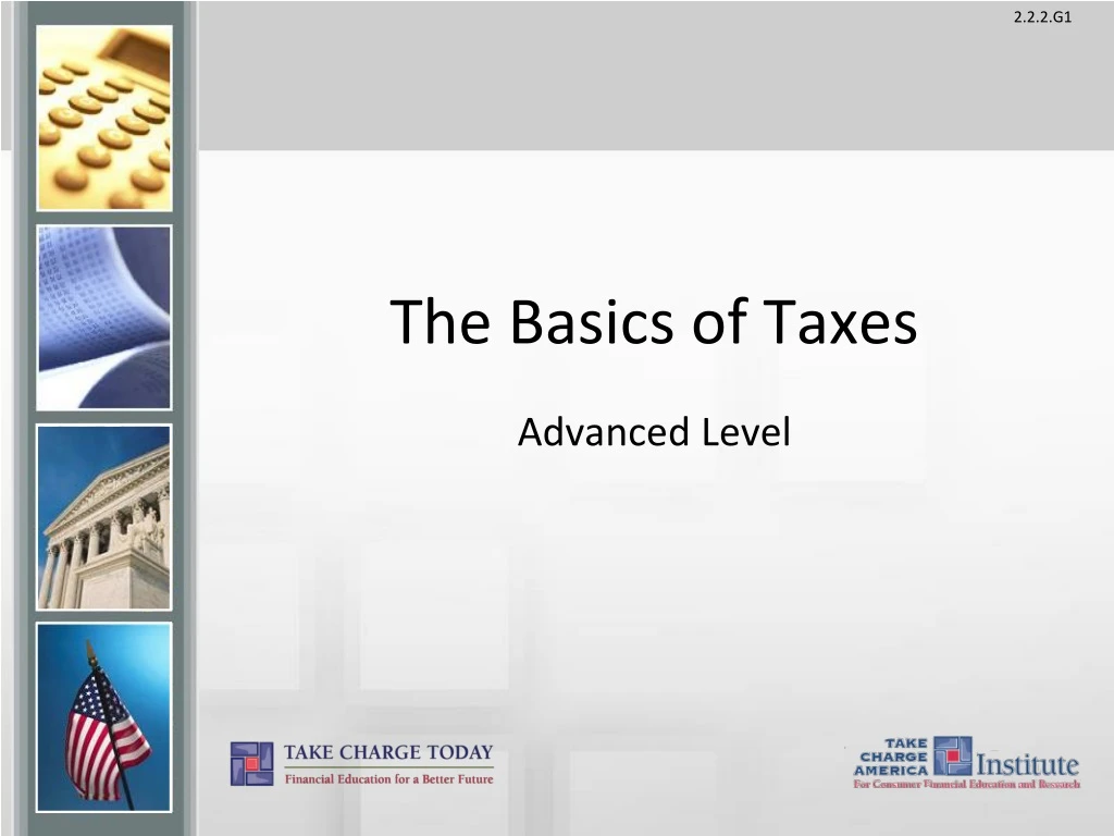 the basics of taxes