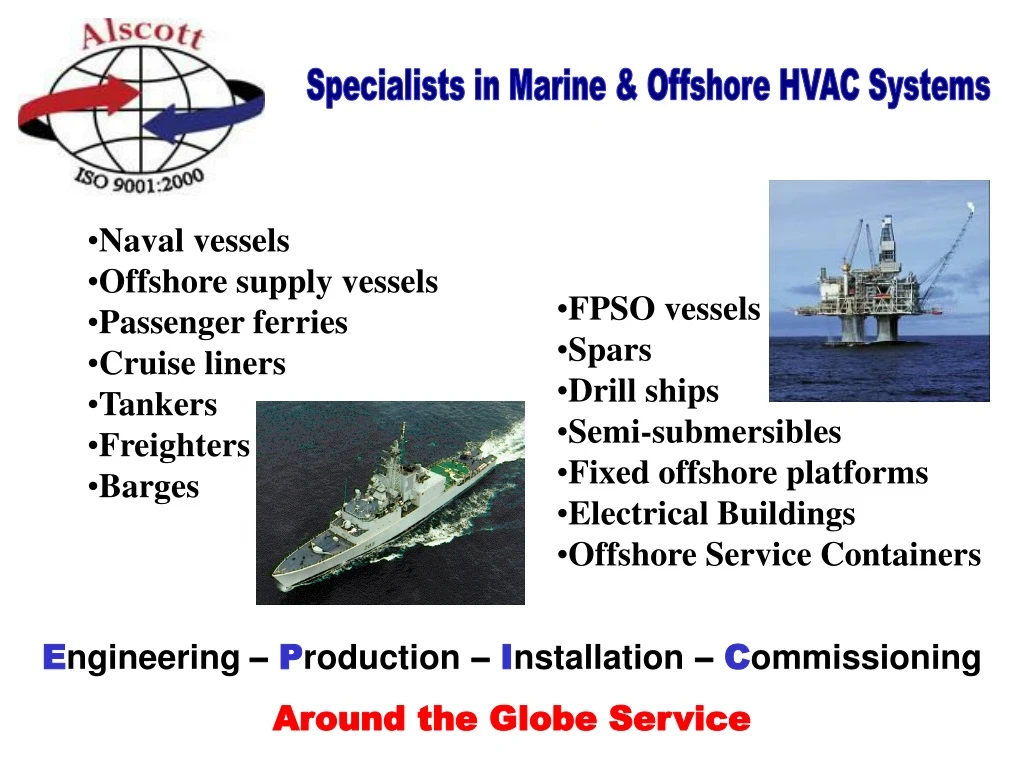 specialists in marine offshore hvac systems