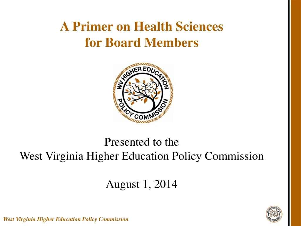 a primer on health sciences for board members