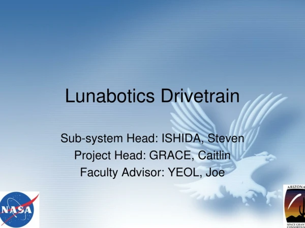 Lunabotics Drivetrain