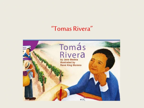 “Tomas Rivera”