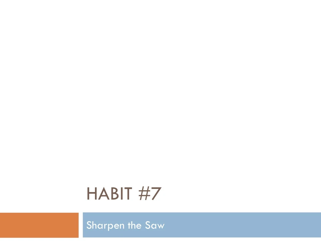 habit 7