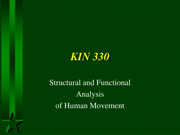 KIN 330