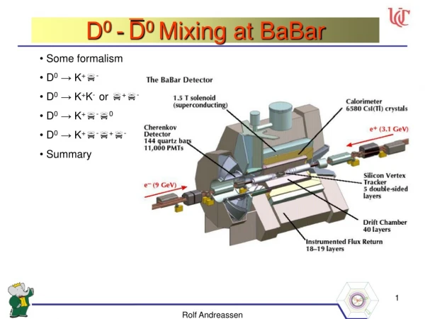D 0  - D 0  Mixing at BaBar