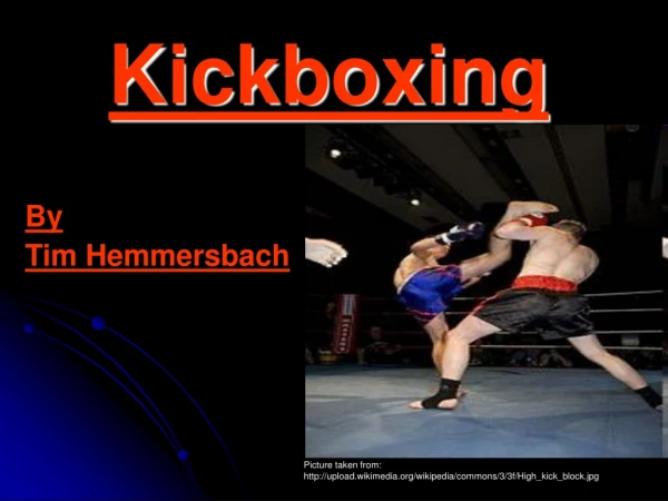 Kickboxing