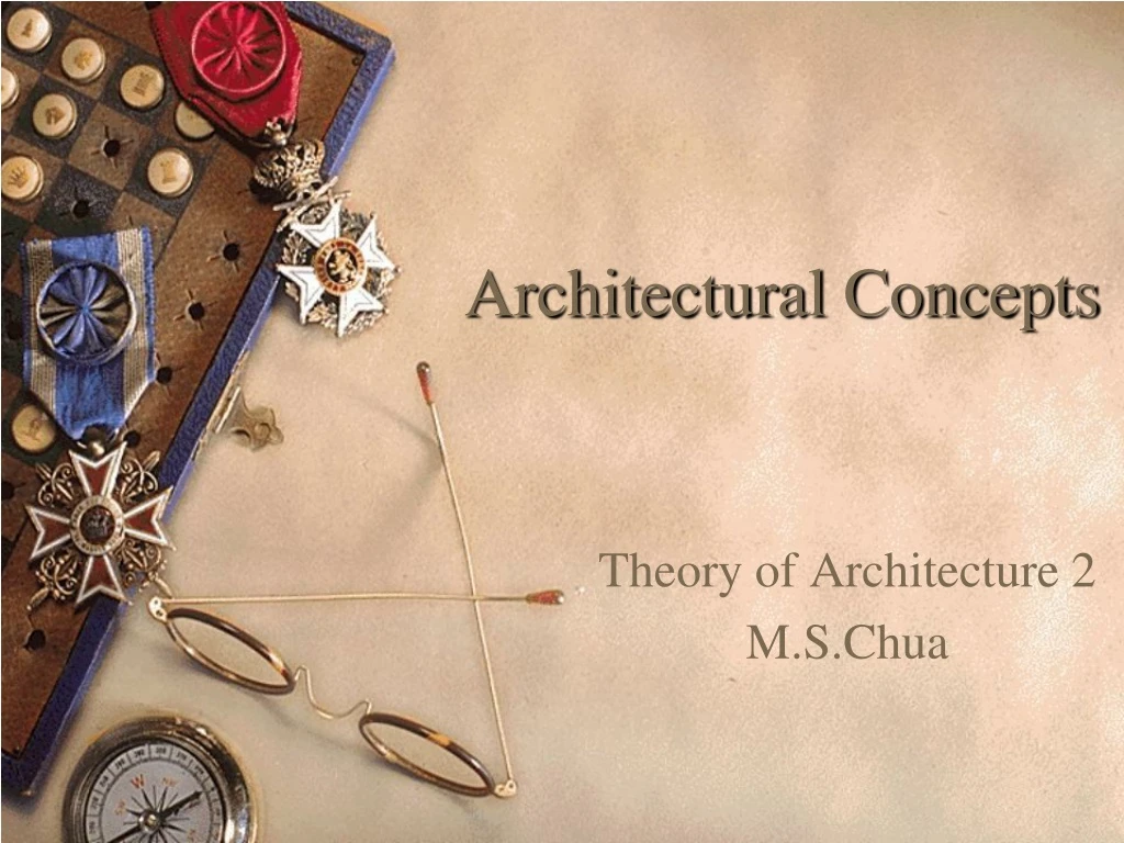 architectural concepts