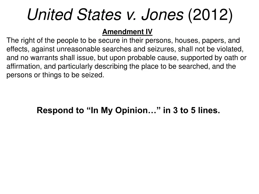 united states v jones 2012