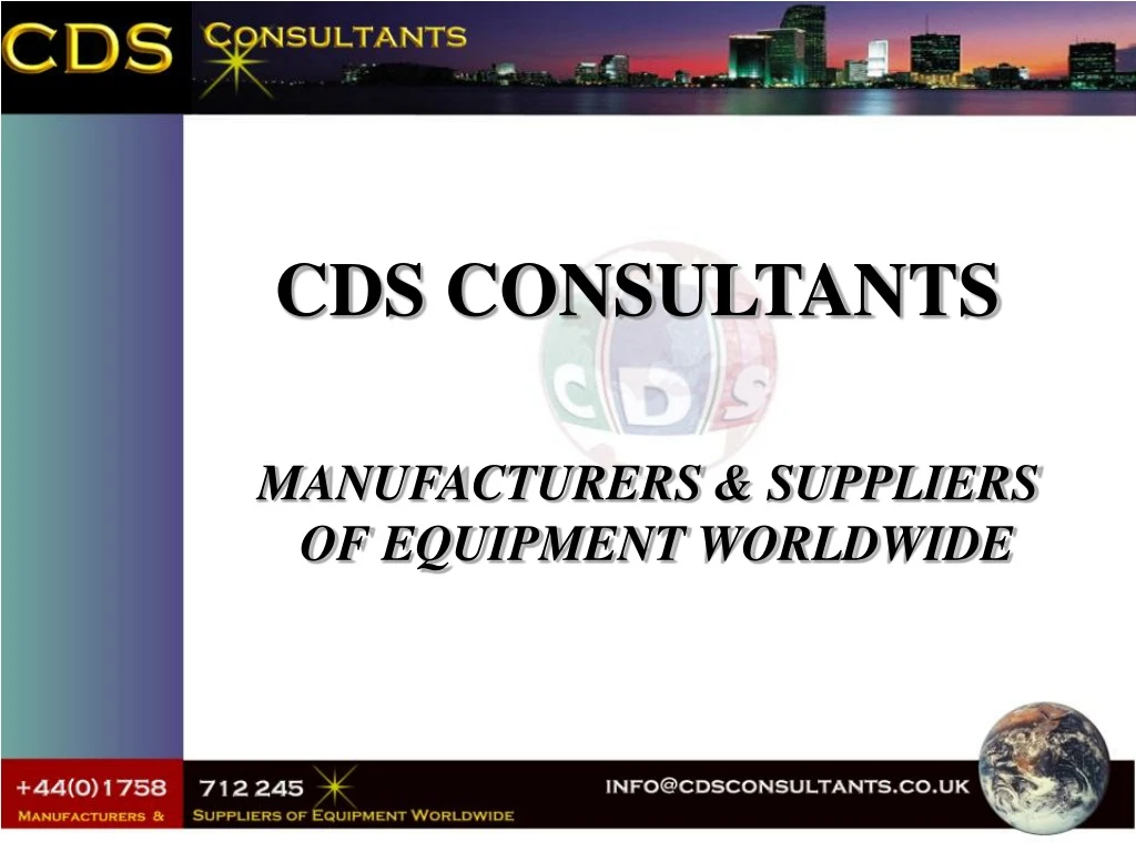 cds consultants