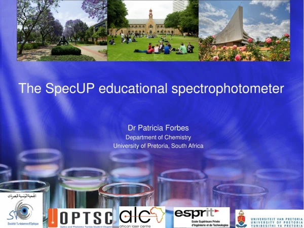 The SpecUP educational spectrophotometer