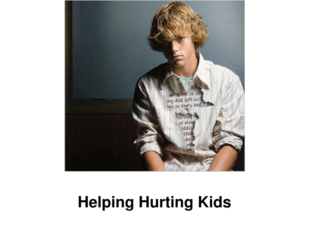 helping hurting kids