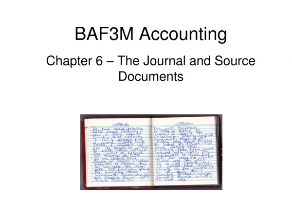 BAF3M Accounting