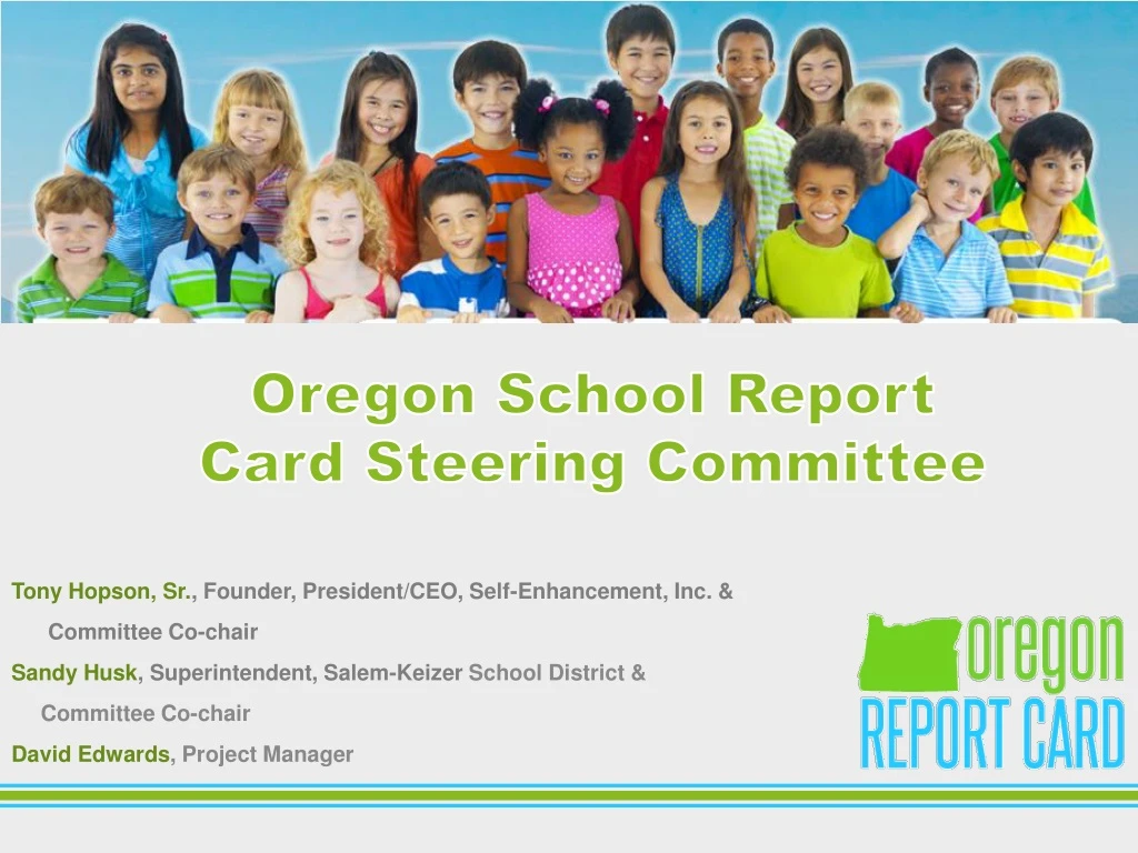 oregon school report card steering committee