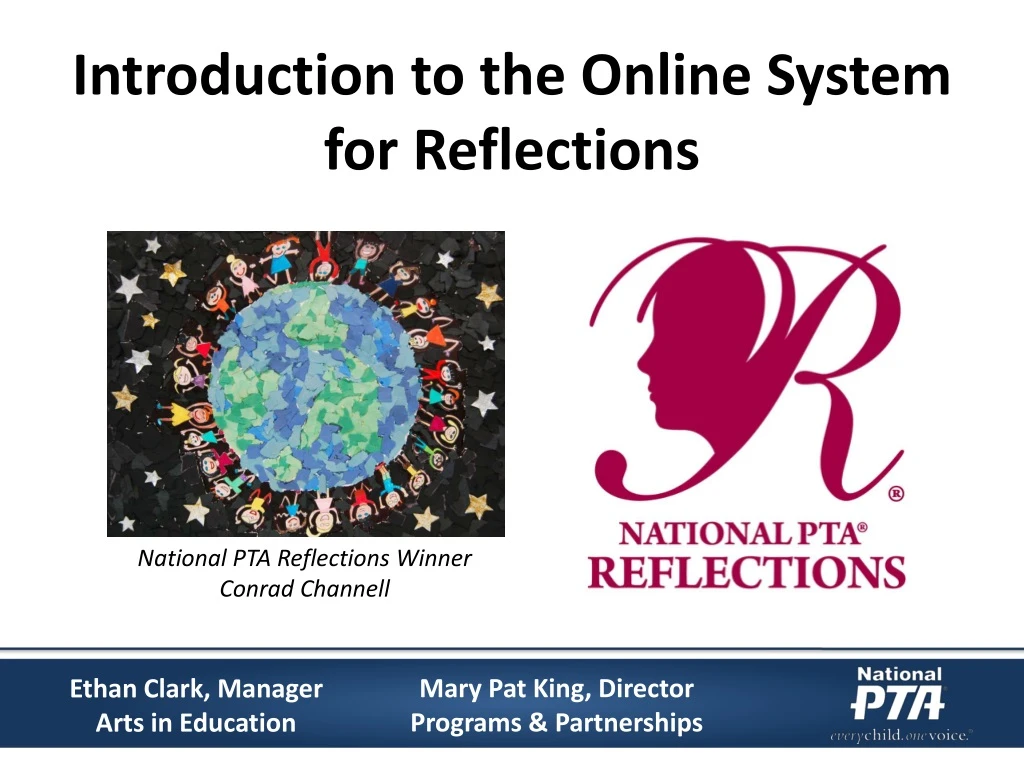 introduction to the online system for reflections