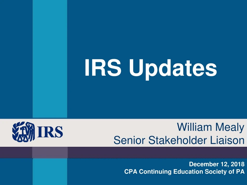 irs updates