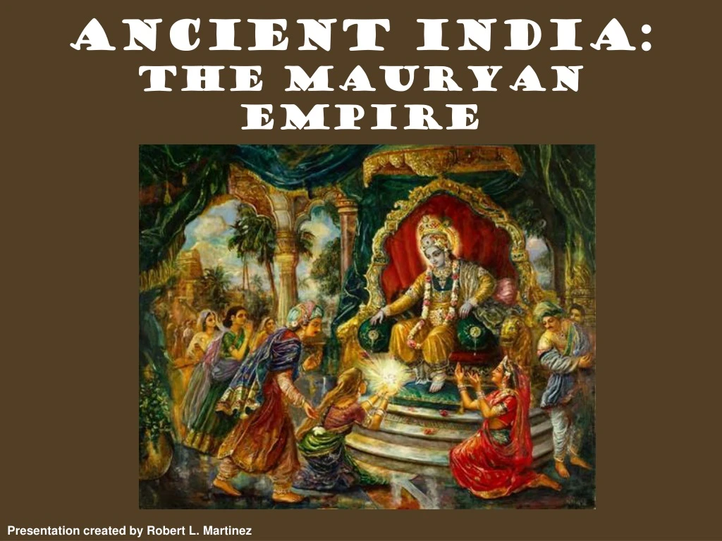 ancient india the mauryan empire