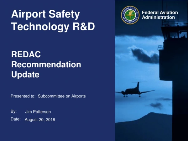 Airport Safety Technology R&amp;D