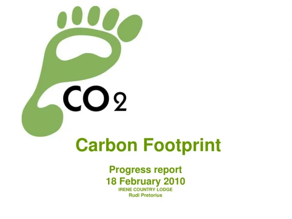 Carbon Footprint