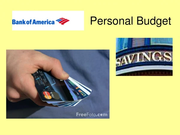 Personal Budget