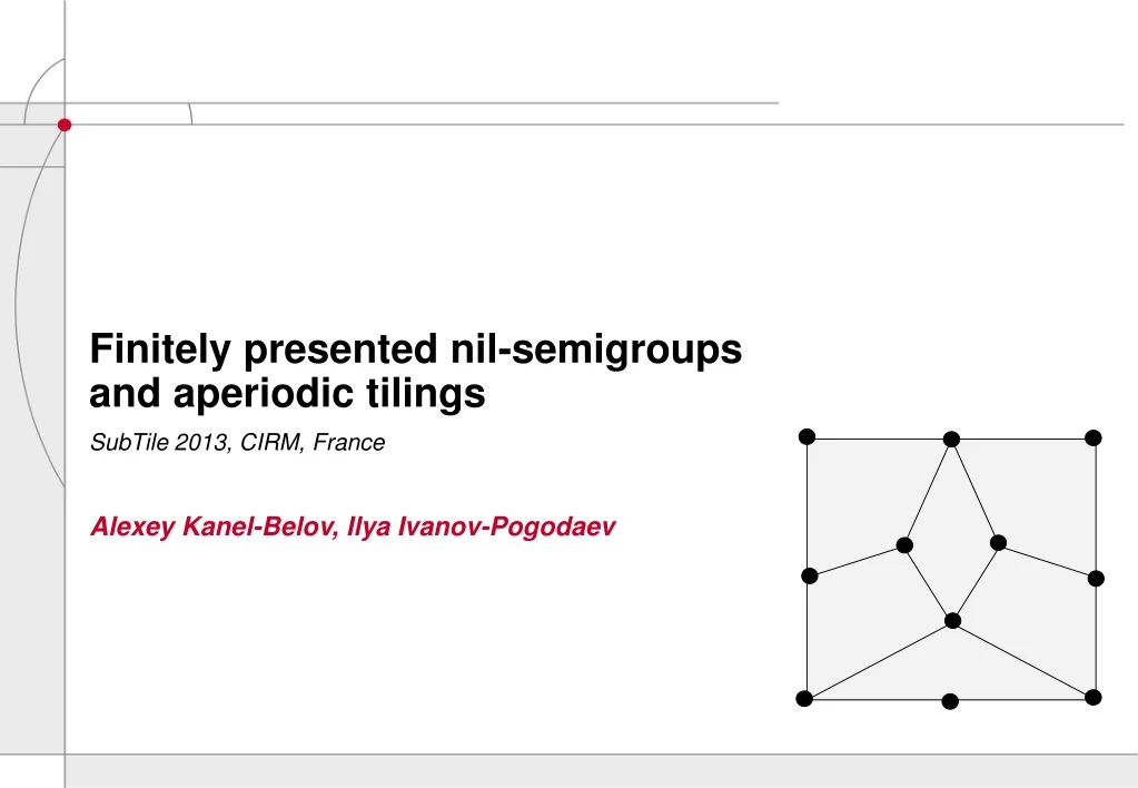 finitely presented nil semigroups and aperiodic