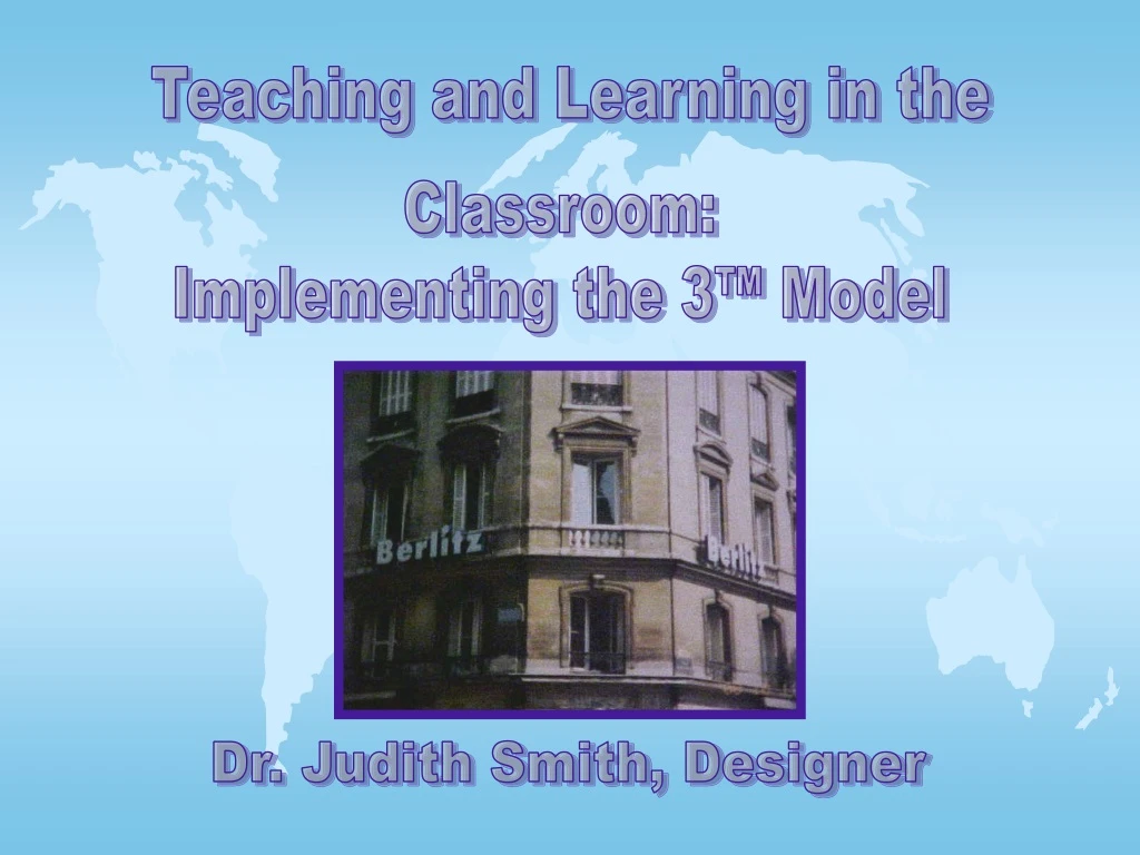 teaching and learning in the