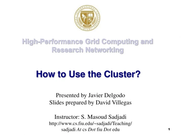 High-Performance Grid Computing and Research Networking